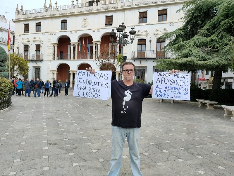 Apoyo a las movilizaciones de la huega estudiantil de hoy por la PAU