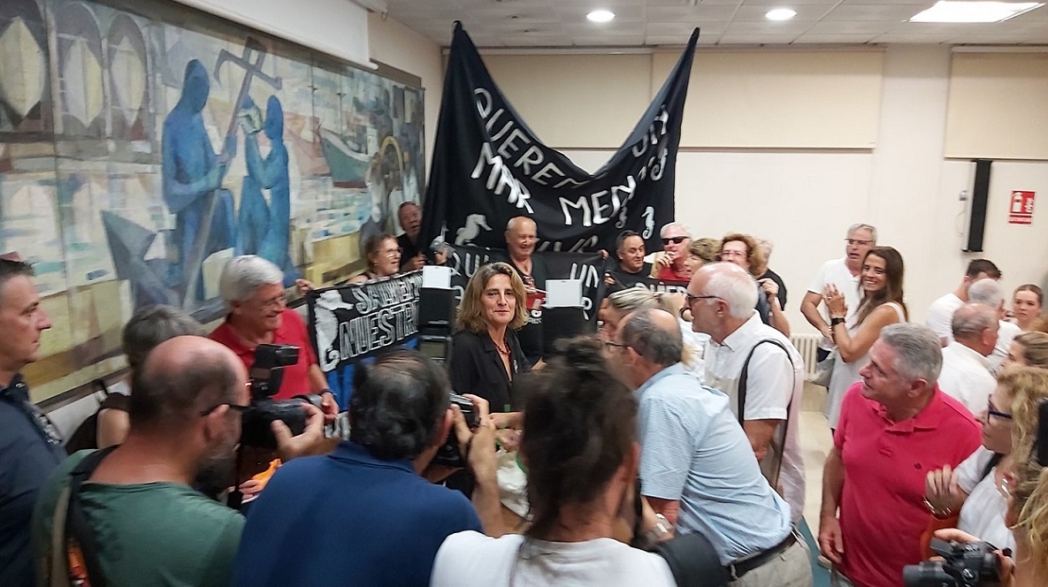 Colectivos ecologistas y sociales celebran la aprobación del Reglamento de la Ley de Personalidad Jurídica del Mar Menor