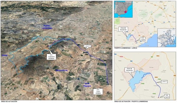 plano de localización. Fuente: web de la empresa carril-solar.com