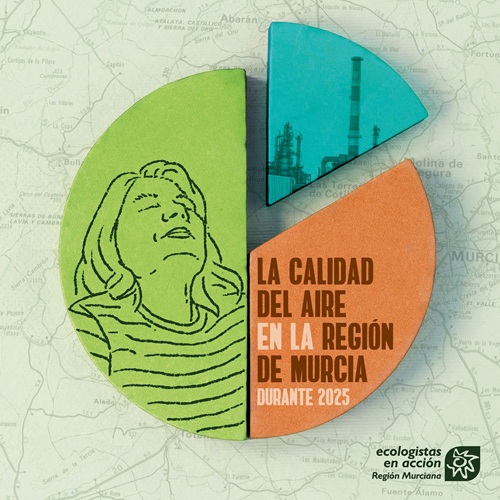 Ecologistas en Acción, presenta su Informe de la Calidad del Aire en la Región de Murcia durante 2025