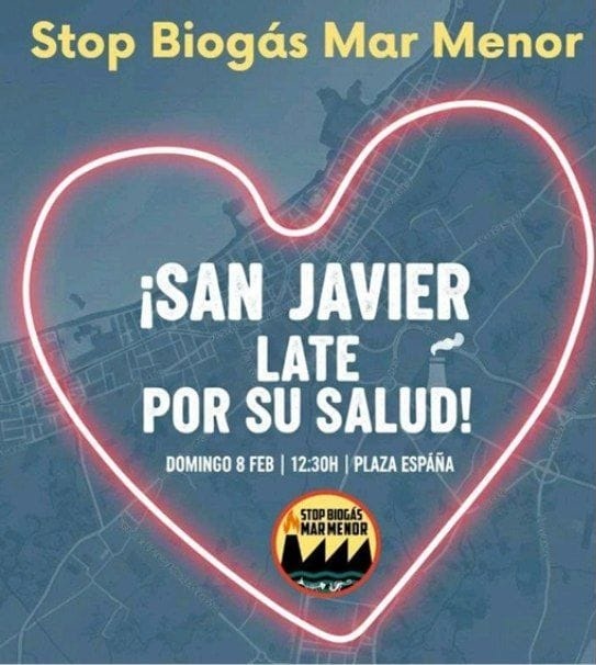 San Javier vuelve a la calle para exigir al Ayuntamiento, el fin del proyecto de la planta de biometano