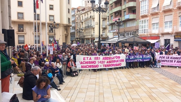 8M en Cartagena, el feminismo más unido que nunca