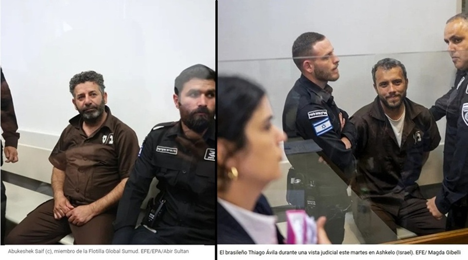 ACO pide a la Comisión Europea que denuncie a Israel ante los tribunales internacionales por secuestro y detención ilegal