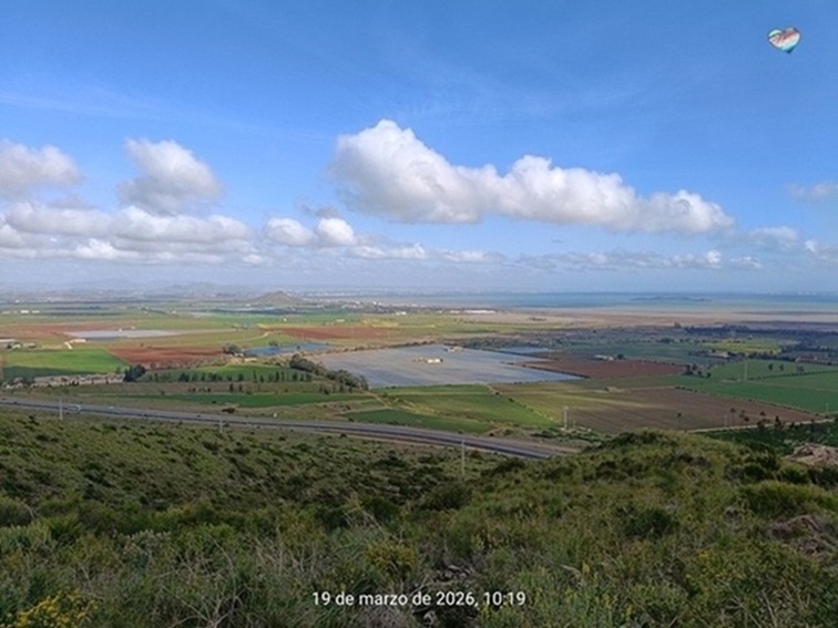 Campo de Cartagena desde el monte Miral o San Gines 19032026