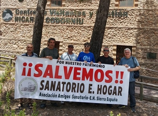 Acciones legales ante Fiscalía y Defensor del Pueblo para evitar la ruina del Sanatorio Escuela Hogar de Sierra Espuña