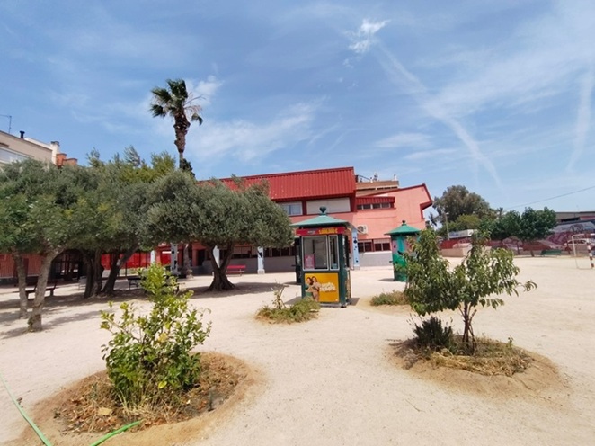 Renaturalizar patios escolares para combatir el calor: El Oasis del CEIP San Pío X